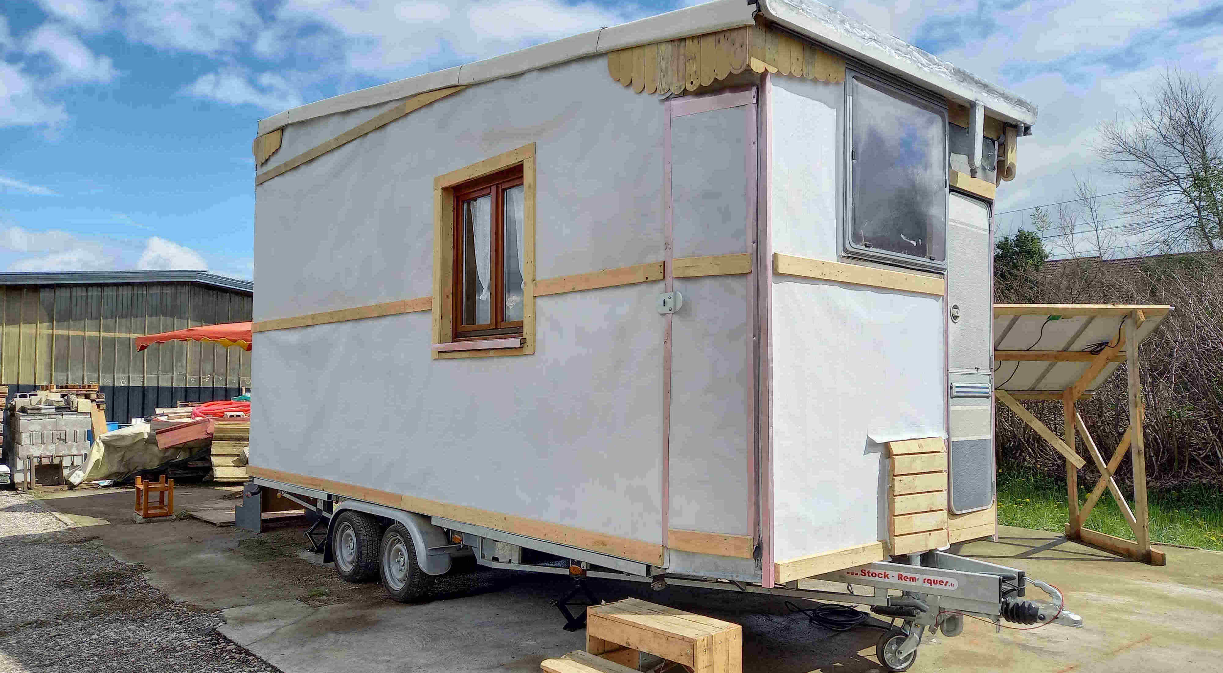 La Tiny house achevée